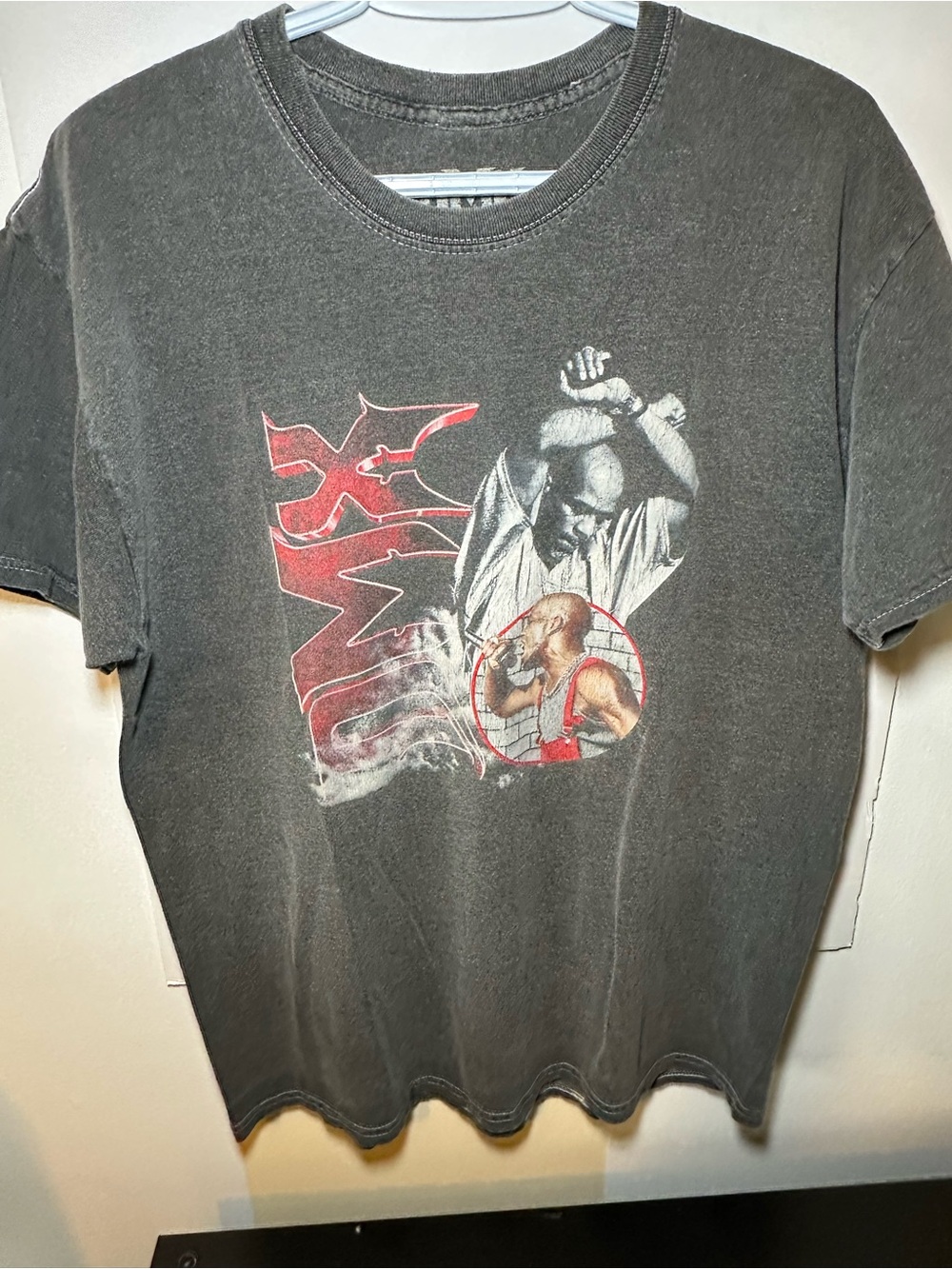 DMX graphic t-shirt grey US men’s size medium